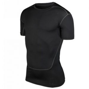 Black Compression Fit T Shirt Wholesale