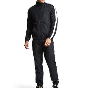 Classy Black Gym Tracksuit Wholesale