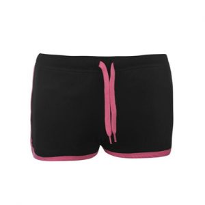 Pink & Black Workout Shorts Wholesale