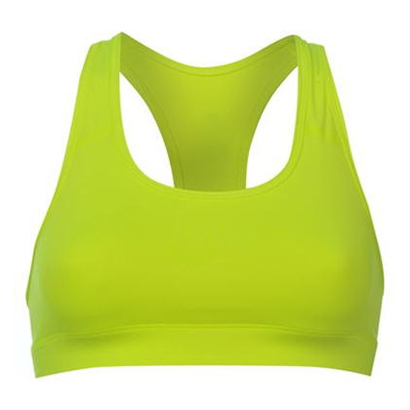 Lime Green racer Back Sports Bra Wholesale