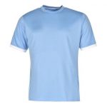Simple Light Blue Gym T Shirt Wholesale
