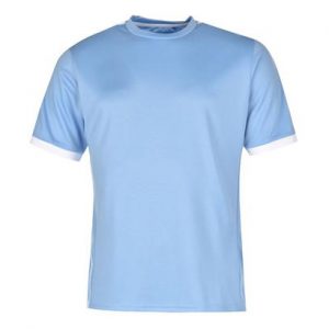 Simple Light Blue Gym T Shirt Wholesale