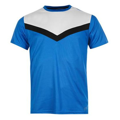 Wholesale Sky Blue Fitness T Shirt for Gym