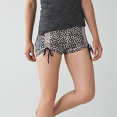 Leopard Printed Designer Yoga Shorts Wholesale