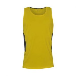 yellow gym vest