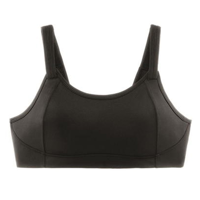 Black Structured Sports Bra Wholesale