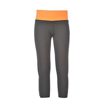 Grey & Orange Fitness Capri Wholesale