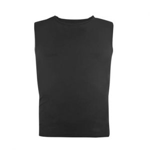 Sleeveless Black Running Jersey Wholesale