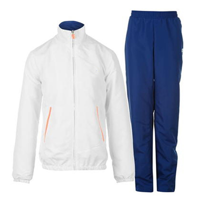 Wholesale White and Blue Sports Tracksuit USA, Canada