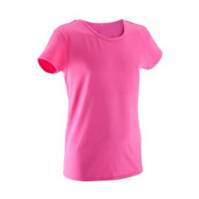 Bubble Gum Pink Women Fitness T Shirt Wholesale