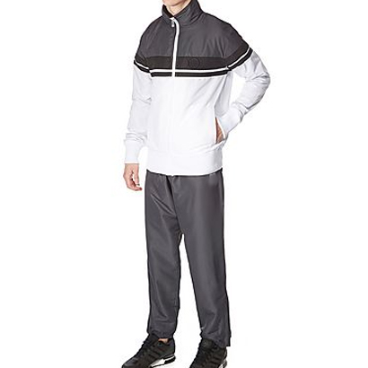 White and Grey Smart Gym Tracksuit Wholesale