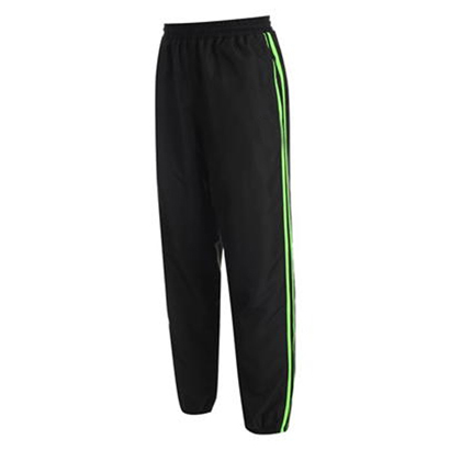 Black and Neon Green Track Pant Wholesale