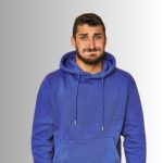 Indigo Blue Men’s Fitness Hoodie