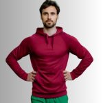 Maroon Men’s Fitness Hoodies