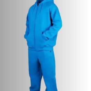 Wholesale Aqua Blue Sweat Suit for Men