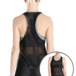 Wholesale Black Mesh Fitness Tank Top Manufacturers UK