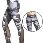 Wholesale Camo Print Paneled Sublimated Leggings Manufacturers USA