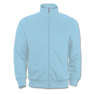 custom sky blue tracksuit jacket
