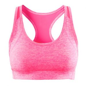 Wholesale Hot Pink Racer Back Gym Bra USA, Canada