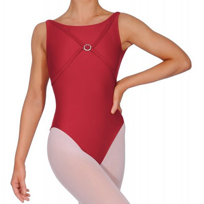 Wholesale Magenta Colur Block Leotard