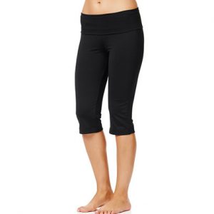 Plush Black Capri Pants Wholesale