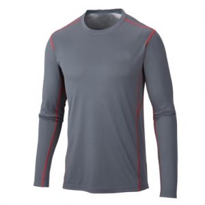 soft grey men's compression jersey