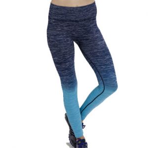 Printed Blue Yoga Pants (long) Wholesale