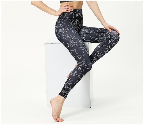 BLACK LYCRA FOOTLESS LEGGINGS - Westend Dance Boutique