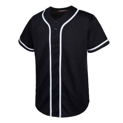 bulk custom blank baseball jersey
