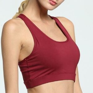 wholesale compression sports bra with pocket