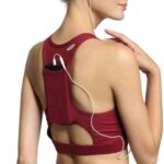 bulk compression sports bra with pocket