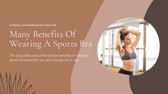 benefits of sports bra