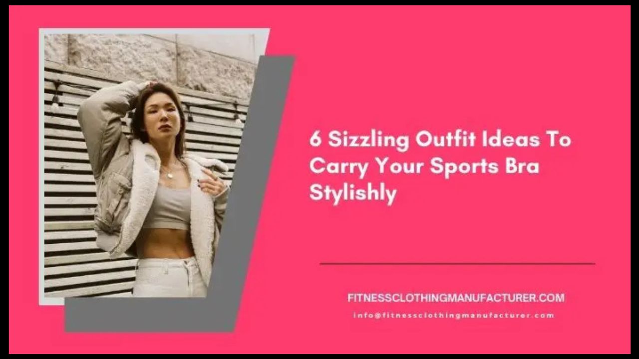 sports bra suppliers