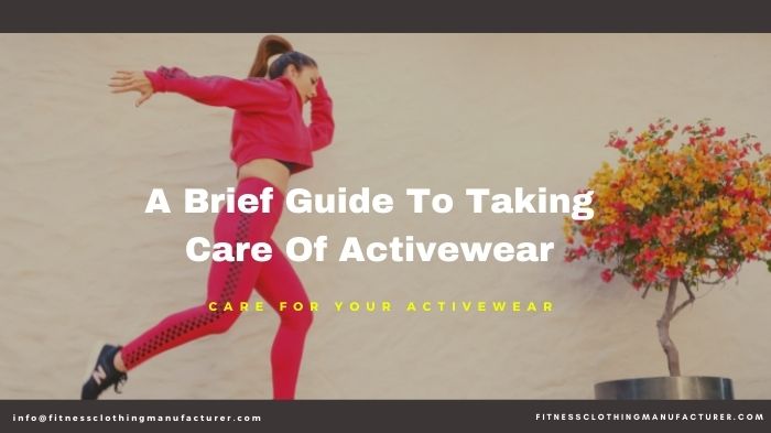 activewear washing guide