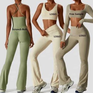 Women's Active / Yoga wear dress Top Bottom Set