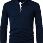 Slim-fit Cotton Golf Polo Shirts