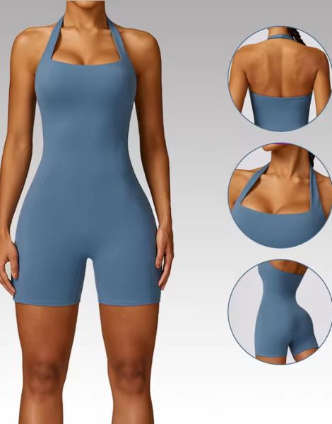 Backless Tight Thin Outdoor Sports Bodysuits