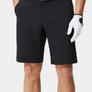 black golf shorts for men