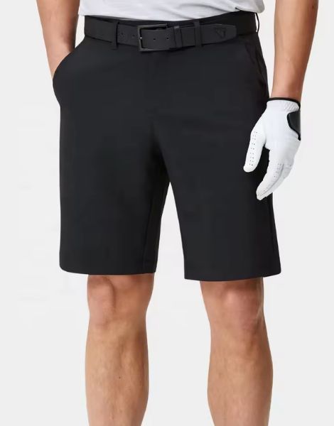 black golf shorts for men
