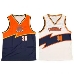 Custom Mesh Polyester Basketball Jersey Set