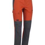Orange Grey Pure Cotton Cargo Joggers