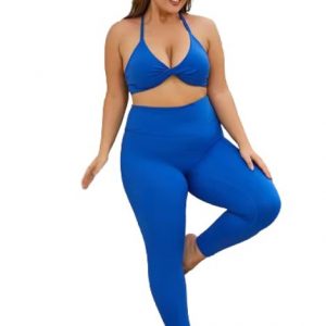 Plus Size leggings and bra