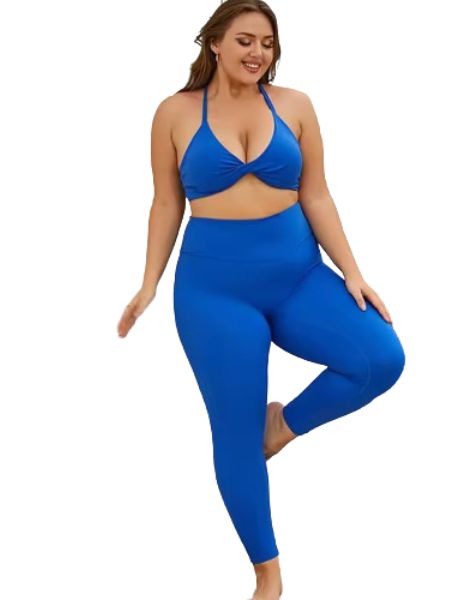 Plus Size leggings and bra