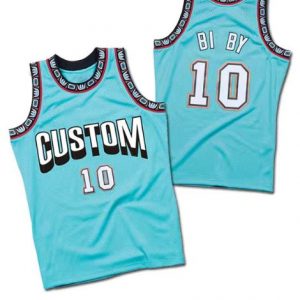 Sky Blue Custom Basket ball Jersey