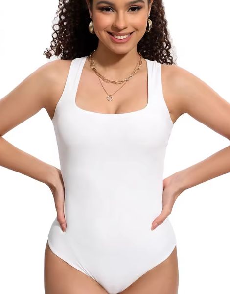 Women's Sleeveless Lounge Bodysuit