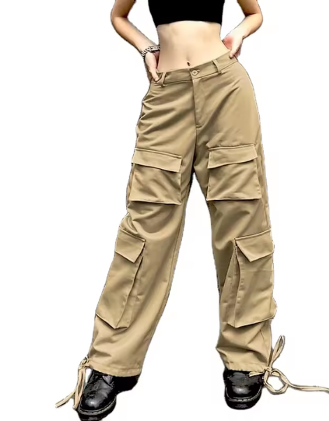 multi-pocket overalls cargo joggers