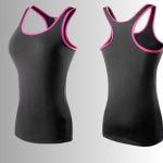 Black Pink Women Tank Top