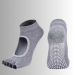 Custom Logo Cotton Non-Slip Yoga Socks