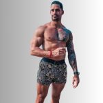 Custom Men's Double Layer Mesh Gym Shorts