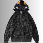 High Quality Bapee Ape Shark Camo Hoodie